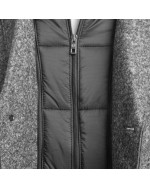 Manteau laine Bugatti Flexcity grande taille gris