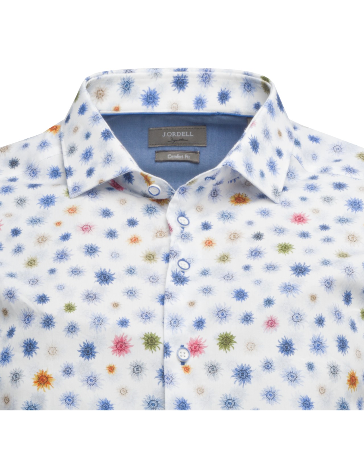 Chemise cintrée J.Ordell manches extra-longues 72 cm blanche