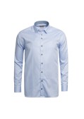 Chemise J.Ordell manches extra-longues 72 cm chevron bleu