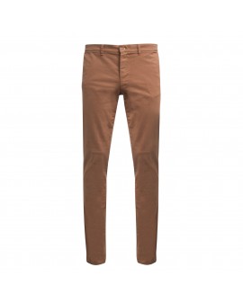 Pantalon chino 1214 beige foncé pour homme grand