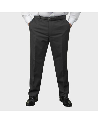 Pantalon de costume Bruno Saint Hilaire plomb grande taille