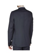 Veste de costume Black Square bleu marine pour homme grand