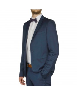 Veste de costume Black Square Reda bleu pour homme grand