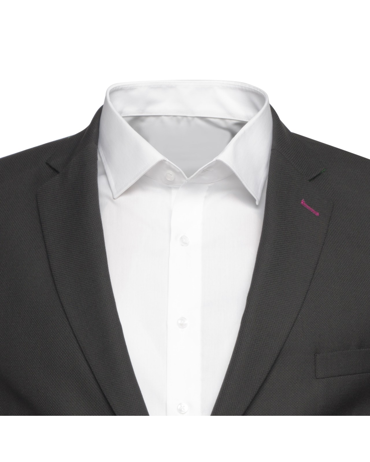 Blazer Black Square grande taille noir