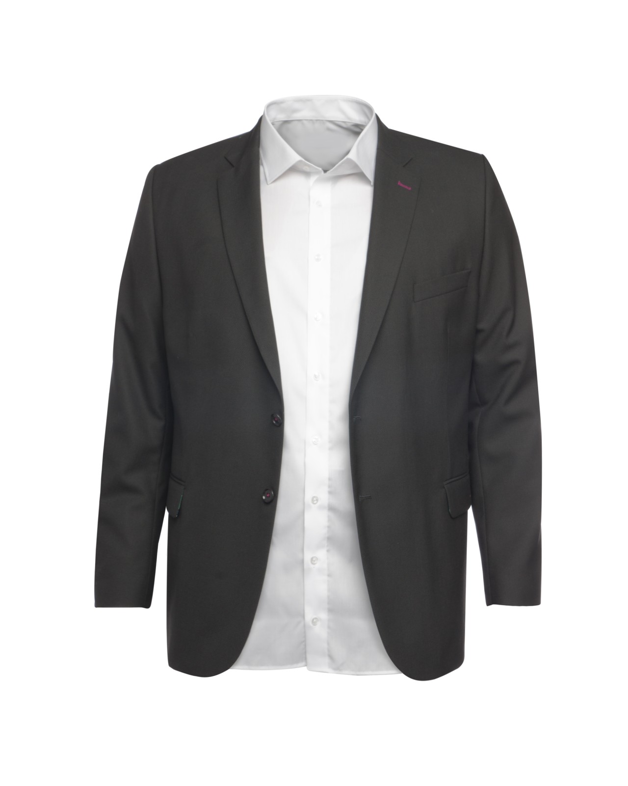 Blazer Black Square grande taille noir