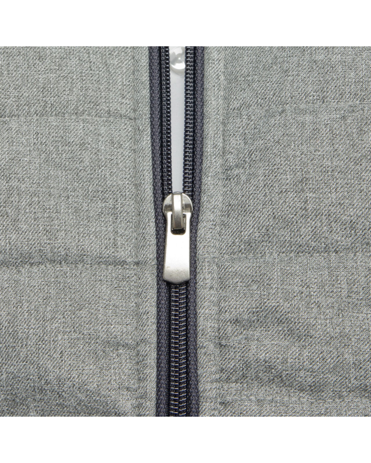 Blouson bi-matière Maneven grande taille bleu marine