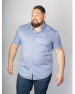 Chemisette Hugo Boss grande taille armuré bleu