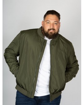 Blouson bomber MN03 grande taille vert kaki