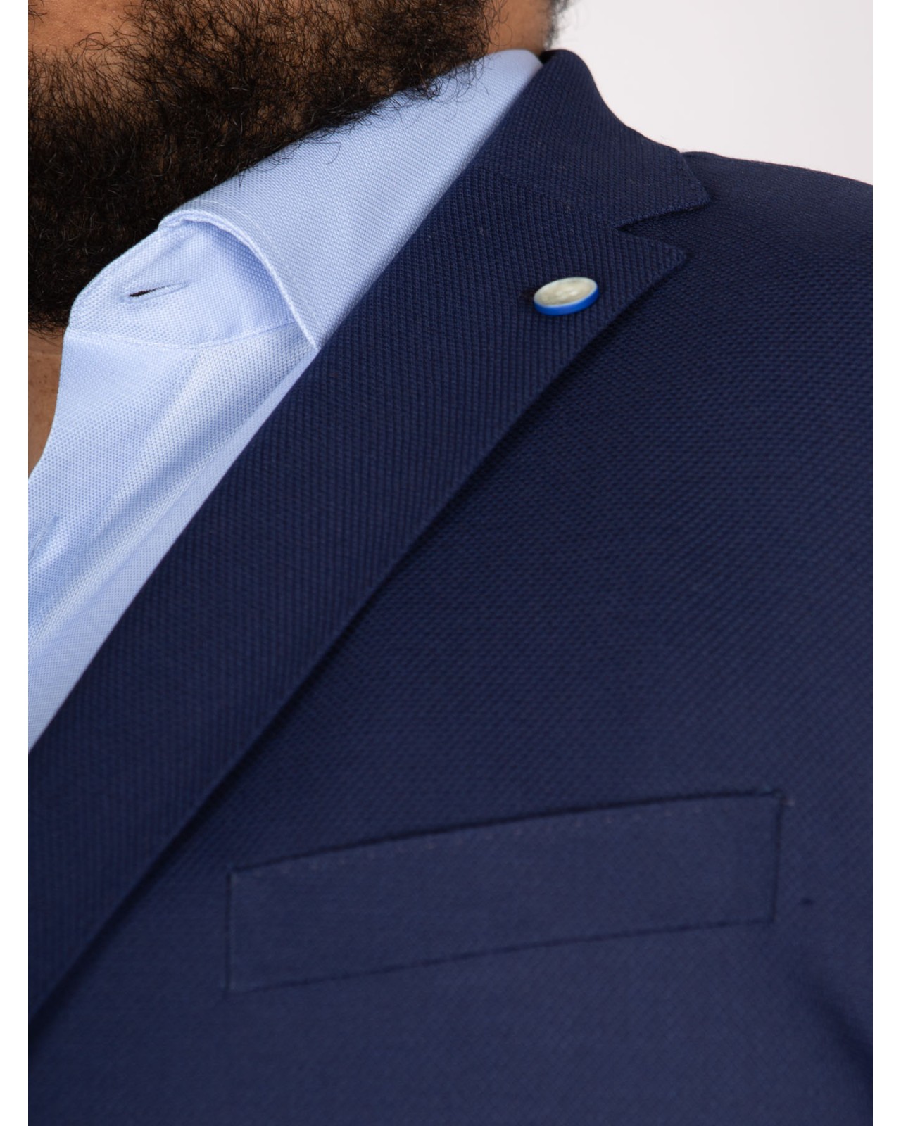 Veste armurée Digel grande taille bleu