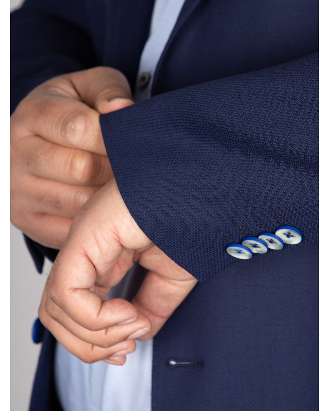 Veste armurée Digel grande taille bleu