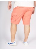 Short cargo Bugatti grande taille rose