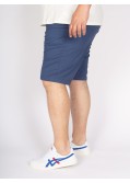 Short chino Bugatti grande taille bleu