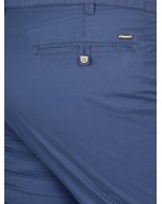 Short chino Bugatti grande taille bleu