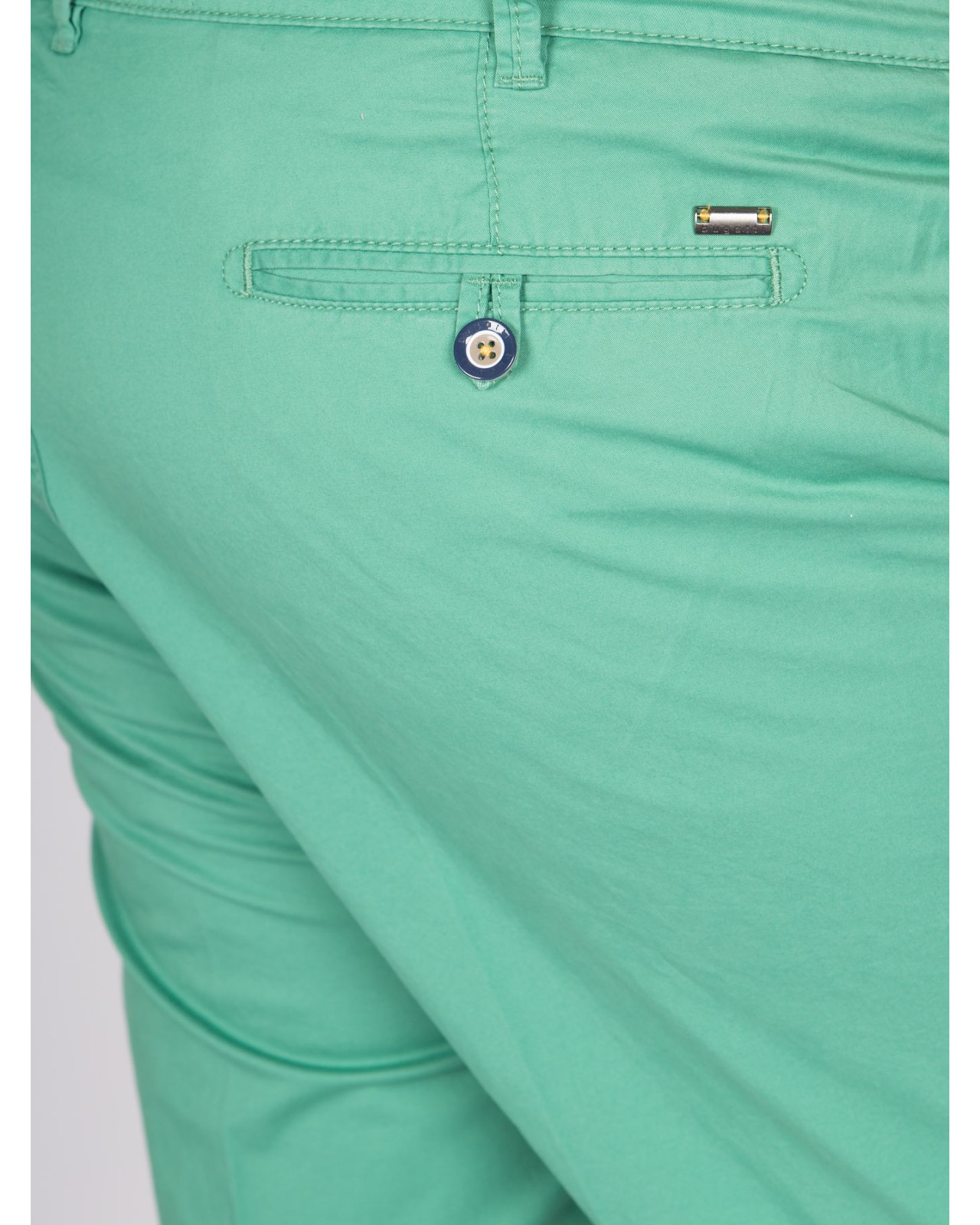 Short chino Bugatti grande taille vert