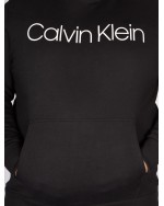 Sweat de jogging à capuche Calvin Klein grande taille noir