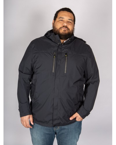 Parka légère Redpoint grande taille déperlante bleu marine