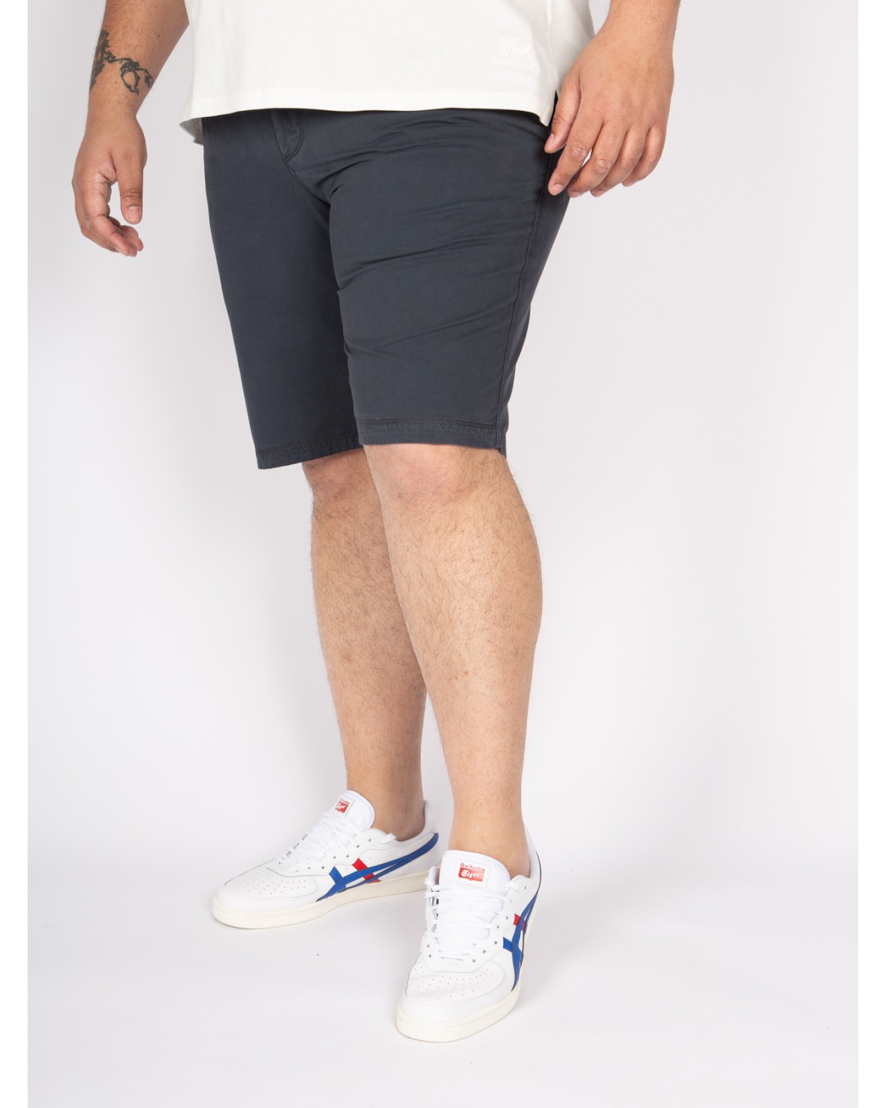 Short chino Redpoint grande taille bleu marine