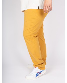 Pantalon chino Maneven grande taille camel