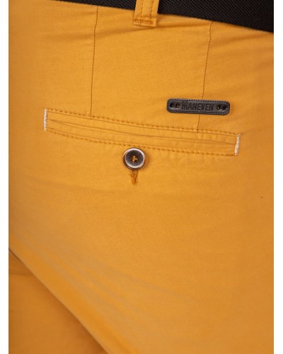 Pantalon chino Maneven grande taille camel