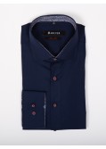 Chemise Maneven manches extra-longues 72 cm bleu marine non iron