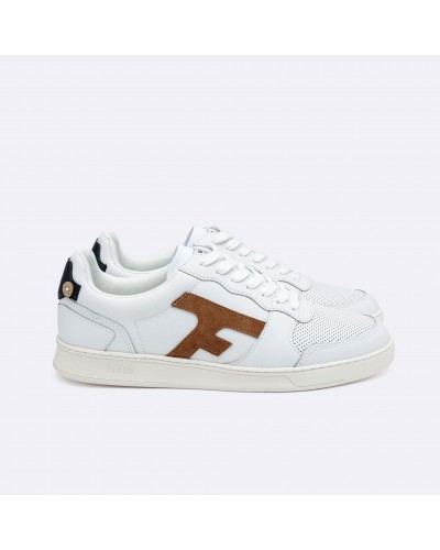 Sneakers Hazel Faguo grande taille blanc