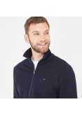Haut de survêtement zippé Eden Park grande taille bleu marine