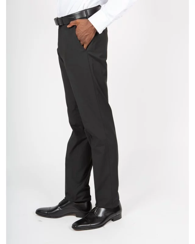 Pantalon de costume 1214 Studio noir pour homme grand