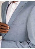 Veste de costume bleu clair pour homme grand du 52 au 62