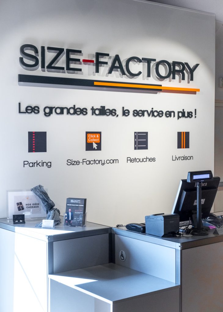 magasin size factory oise