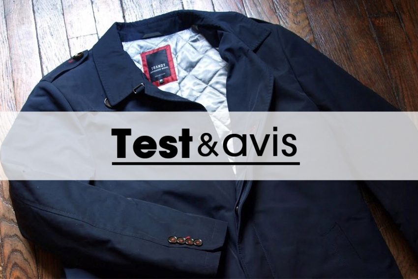 Imperméable bleu grande taille « Trandy » : test & avis