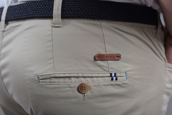 Poche dos pantalon grande taille Maneven