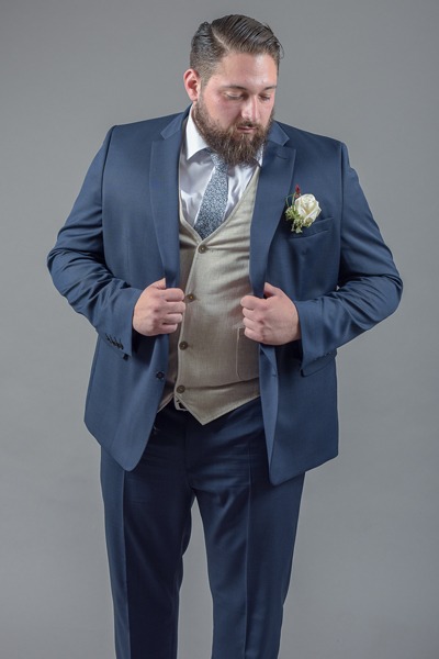 Gilet Calamar en lin Size Factory