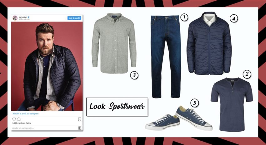 Look Sportswear - 5 looks grande taille - SF