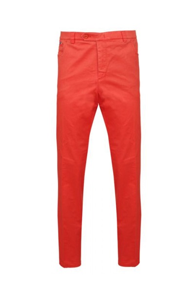 chino couleur rouge 