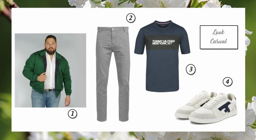 Look casual grande taille homme mois de juin 
