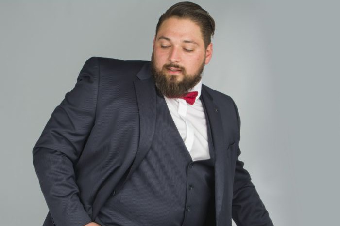 veste de costume revers à cran