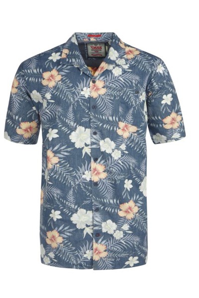 Chemisette grande taille fleuris