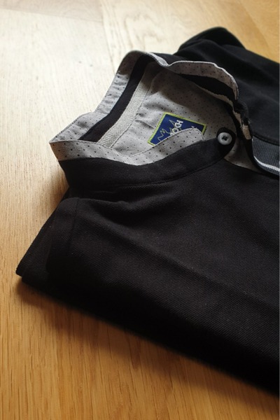 Polo noir homme grande taille