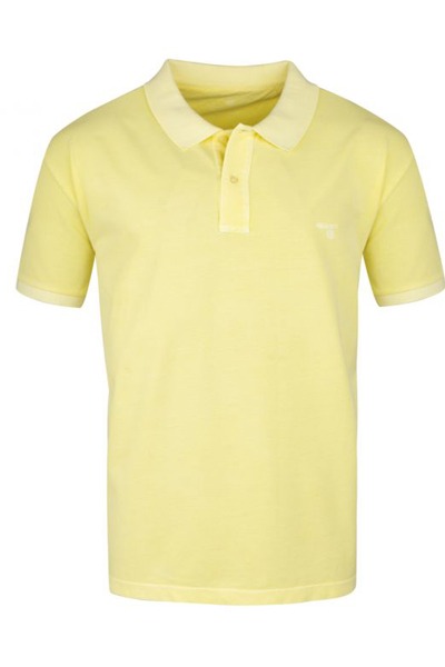 polo grande taille jaune homme