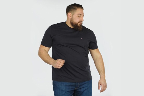 Tee-shirt uni homme grande taille