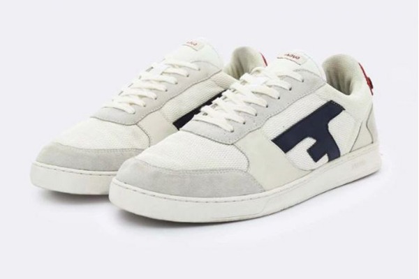 La basket blanche grande taille