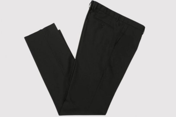 Test & Avis : Pantalon de ville mélange laine noir