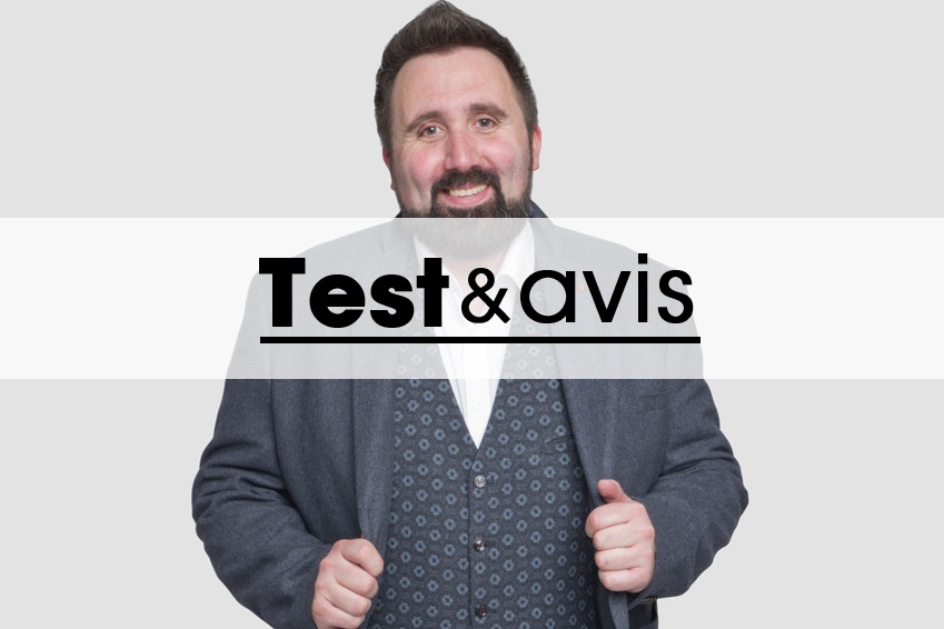 Test et avis : la veste flanelle laine – bleu gris