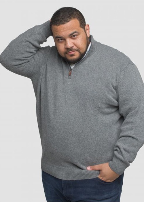pull mérinos grande taille homme