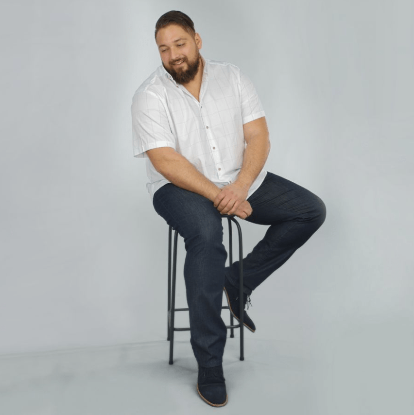 Jean grande taille coupe droite Eden Park