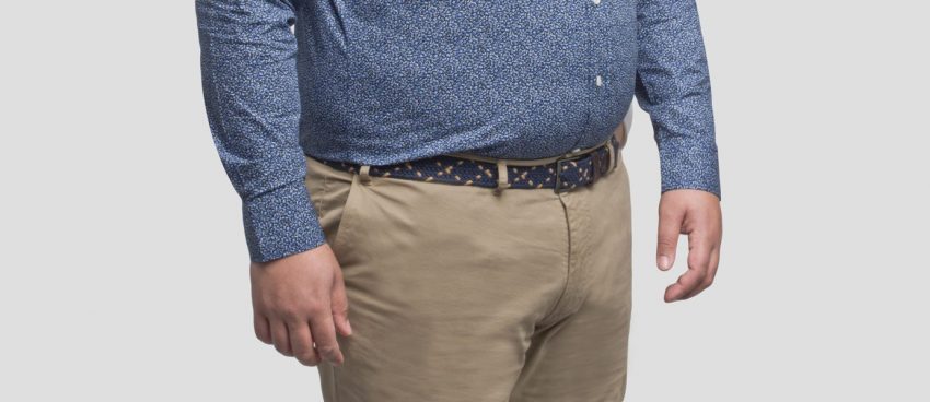 Ceinture casual bleu marine