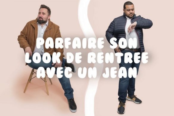 look décontracté avec jean