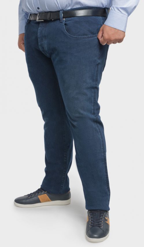 Jean bleu pour homme grande taille