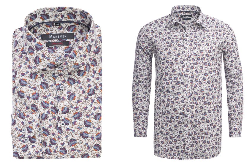Test et avis : chemise imprimée Maneven