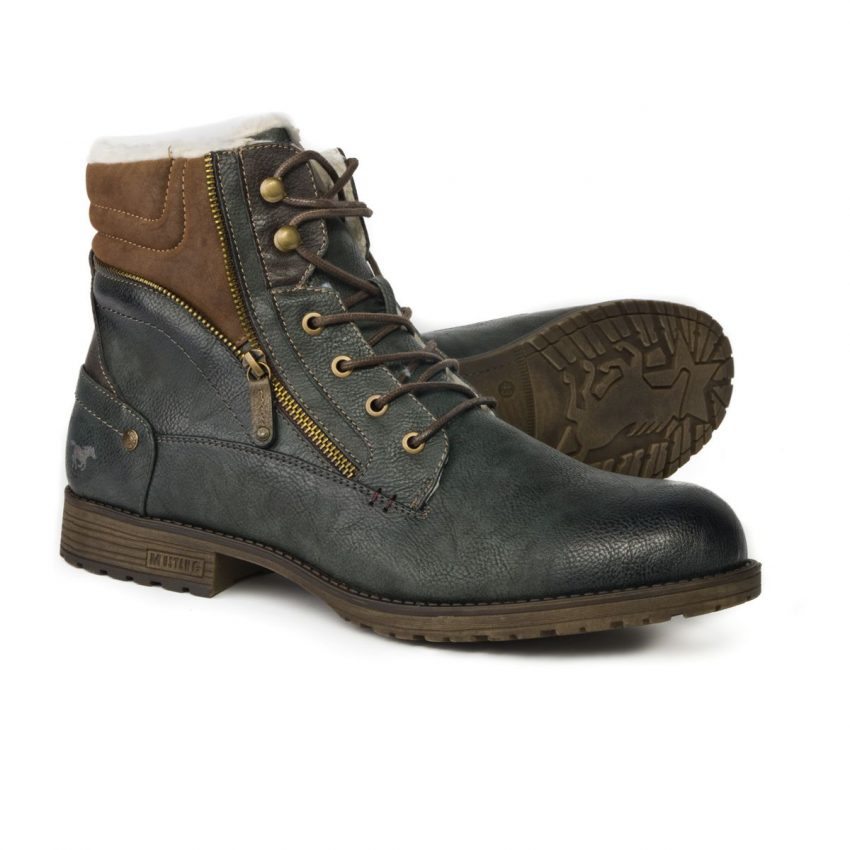 Bottines fourrées Mustang grande taille